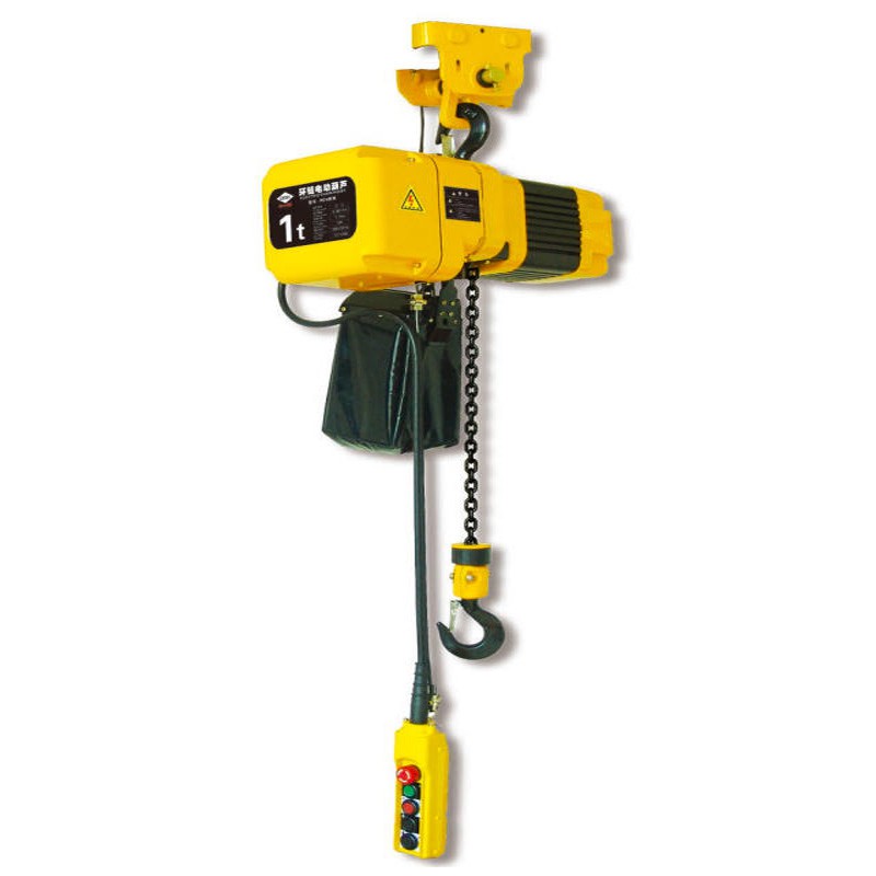 Bir fazali elektr zanjirli ko'targich